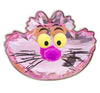 Disney Parks Cheshire Cat Glass Pin New with Card