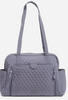 Vera Bradley Factory Style Factory Style Baby Bag Microfiber Carbon Gray New