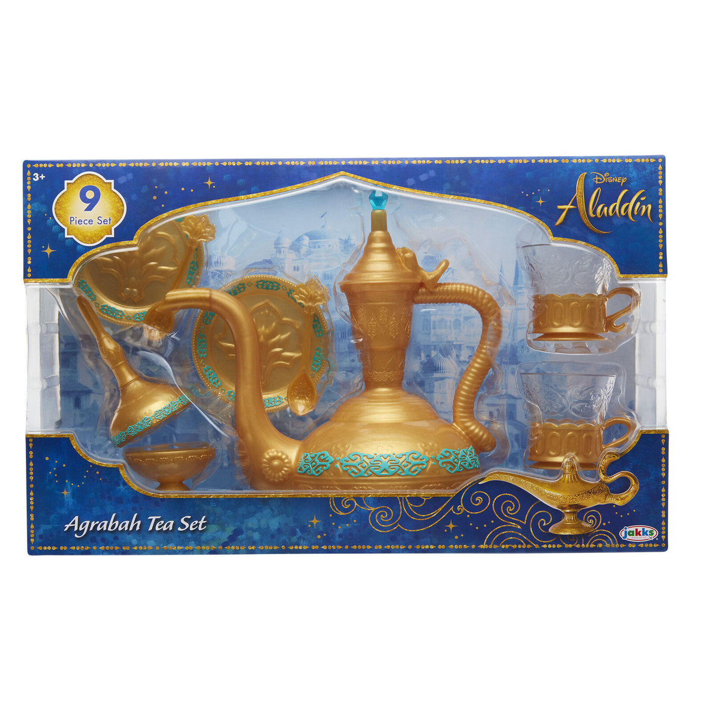 Disney Aladdin Agrabah Tea Set Toy New with Box