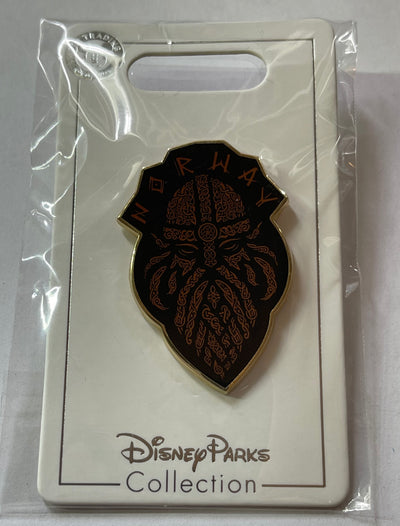 Disney Parks Epcot World Showcase Norway Viking Pin New with Card