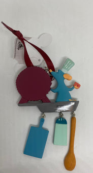 Disney Parks Epcot Food and Wine 2021 Chef Remy Christmas Ornament New with Tag