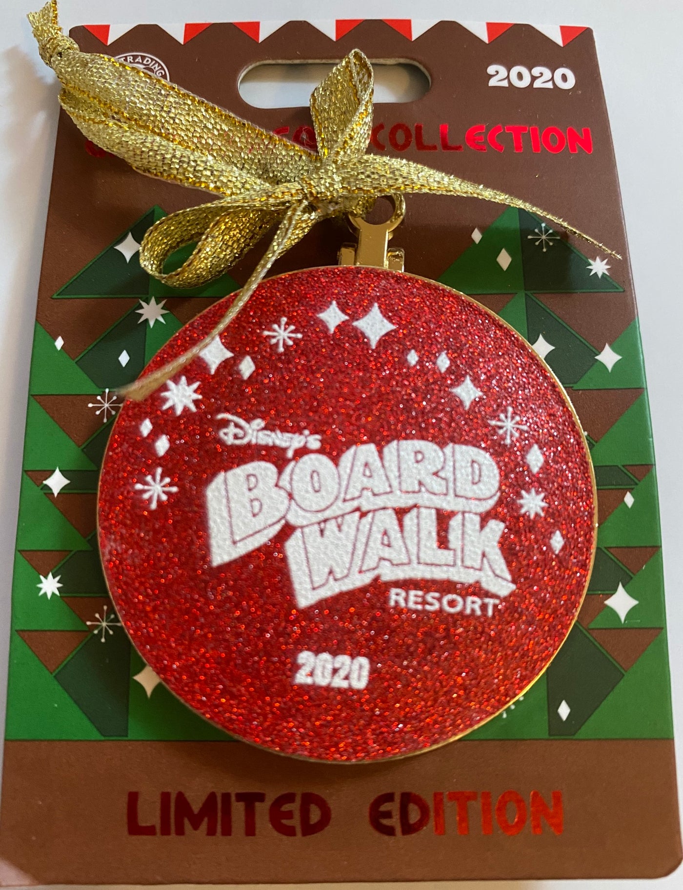 Disney 2020 Gingerbread Collection Board Walk Mickey Limited Pin New with Card