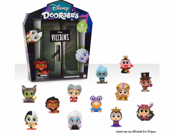 Disney Doorables Villain Collection Peek Includes 12 Exclusive Mini Figures New