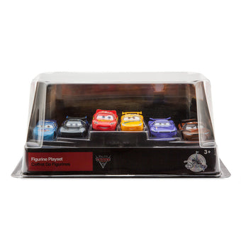 Disney Store Cars 3 Figure Play Set Cake Topper Playset 6 Pieces New