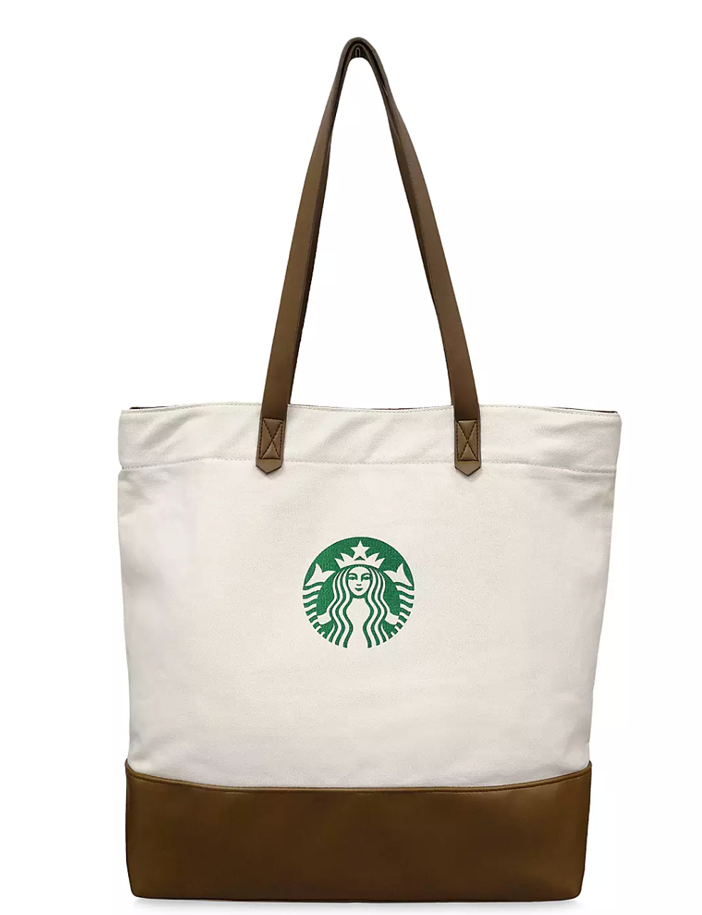 Disney 2021 Disneyland Resorts Starbucks Canvas Tote New with Tag