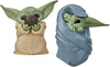 Disney The Child Sipping Soup Blanket Wrapped Star Wars The Mandalorian 2 1/4''