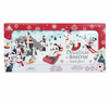Disney Walt's Holiday Lodge Mickey Friend Sledding Christmas Light Up Sign New
