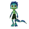 Disney Pixar Luca Sea Monster Small Plush New with Tags