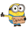 Universal Studios Despicable Me Minions Orlando Hitchhike Sign Pin New With Card