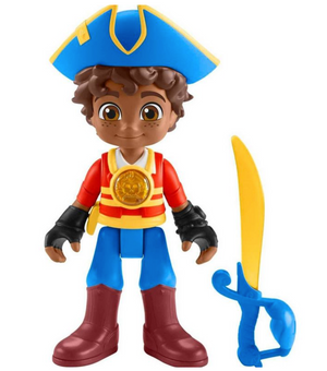 Nickelodeon Santiago of the Seas Light-up Talking Figure Toy New with Box