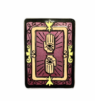 Disney Halloween Villain Spelltacular Hocus Pocus Tarot Card Pin New