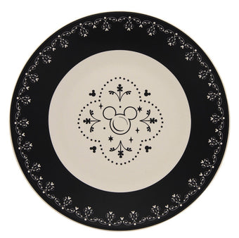 Disney Parks Kitchen Mickey Icon Ceramic Dessert Plate New