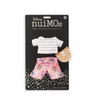 Disney NuiMOs Outfit Striped Shirt with Floral Pants and Mini Bag New with Card