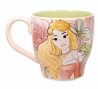 Disney Aurora Sweet as a Rose Sleeping Beauty Coffee Mug New