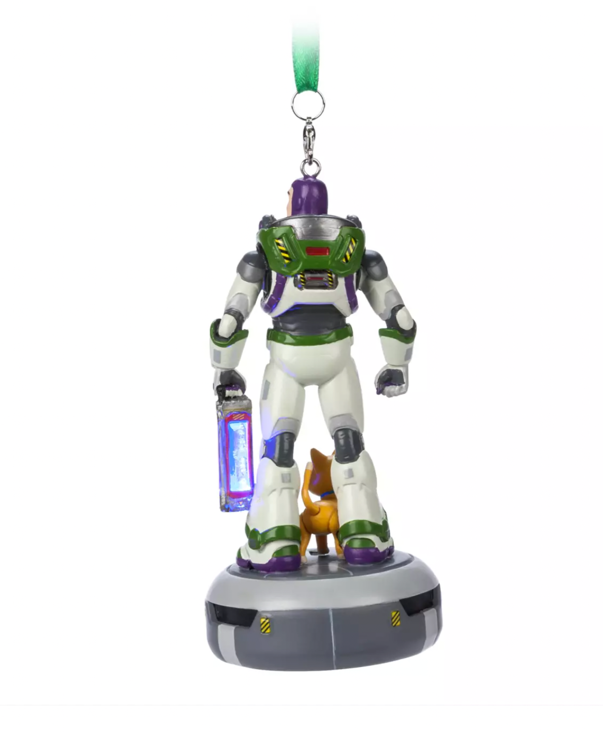 Disney Sketchbook Buzz Lightyear and Sox Light-Up Christmas Ornament New w Tag