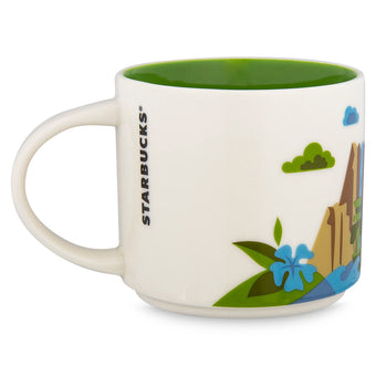 Disney Parks Starbucks You Are Here Disneyland Coffee Mug Adventureland New