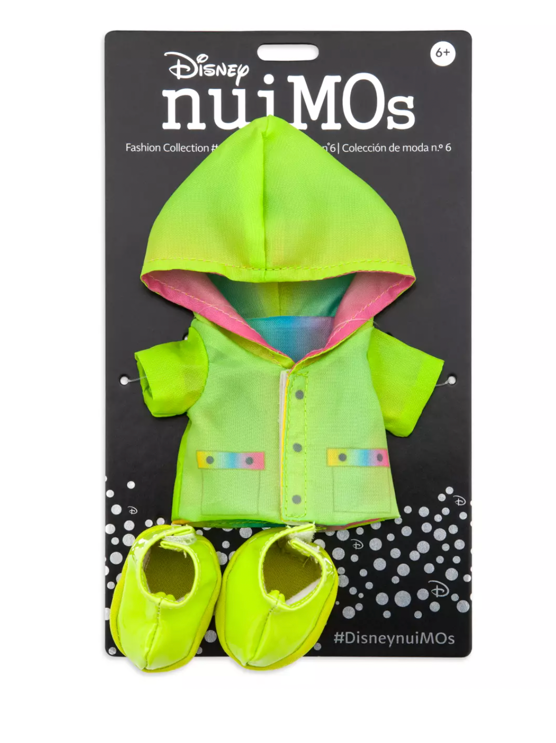 Disney NuiMOs Outfit Rain Jacket and Rain Boots New with Card