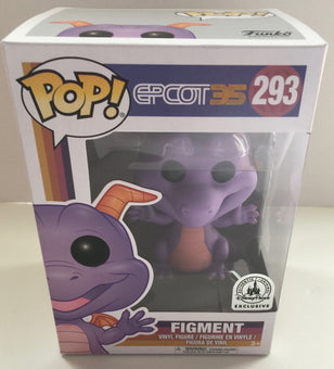 Disney Funko Parks Exclusive 35th Epcot Figment Pop Vinyl New With Box