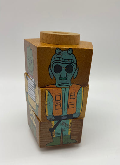 Disney Parks Star Wars Galaxy's Edge Wooden Game Boba Fett New