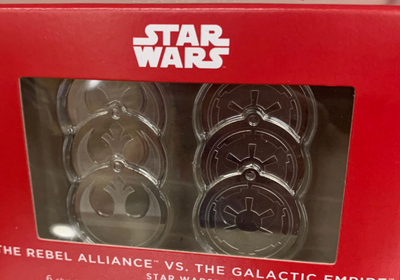 Hallmark 2022 Mini Star Wars Rebel Alliance vs. Galactic Empire Ornament New Box