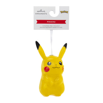 Hallmark Pokemon Pikachu Decoupage Christmas Tree Ornament New with Tag