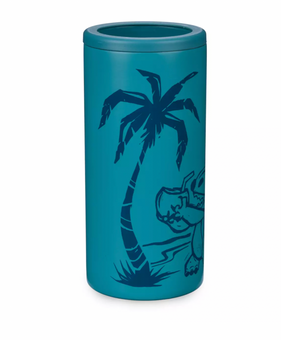 Disney Stitch High Tides and Good Vibes Stainless Steel Can Holder New