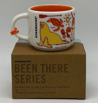 Starbucks Coffee Been There Waikiki Hawaii Ceramic Mug Ornament New with Box
