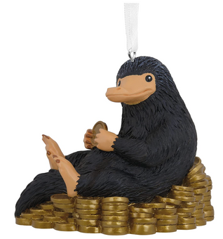 Hallmark Fantastic Beasts and Niffler with Coins Christmas Ornament New With Box