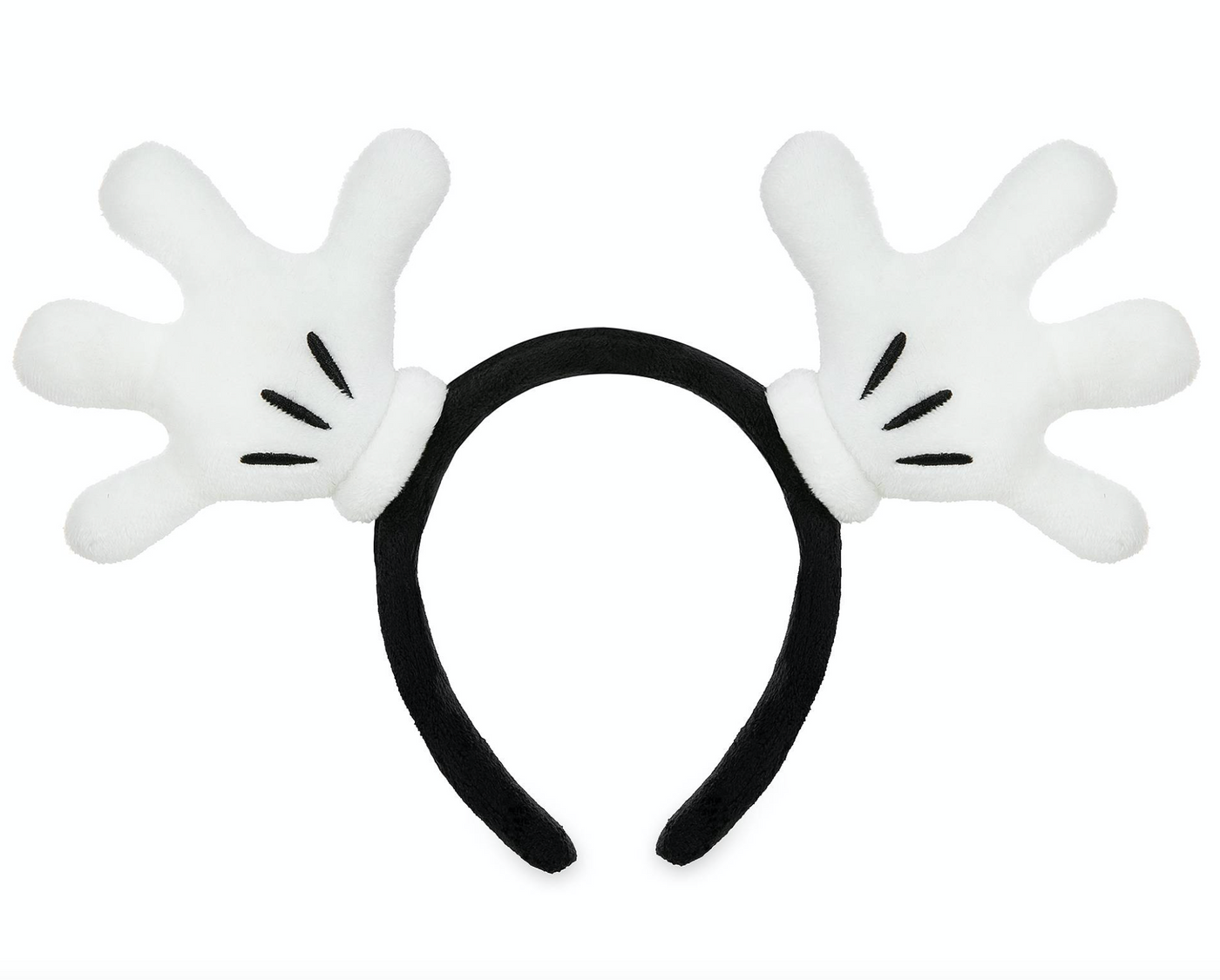 Disney Parks Mickey Mouse Gloves Ear Headband One Size New with Tag
