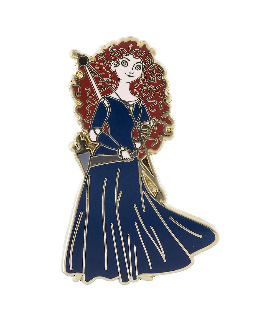 Disney Parks Merida Brave Pin New with Card – I Love Characters