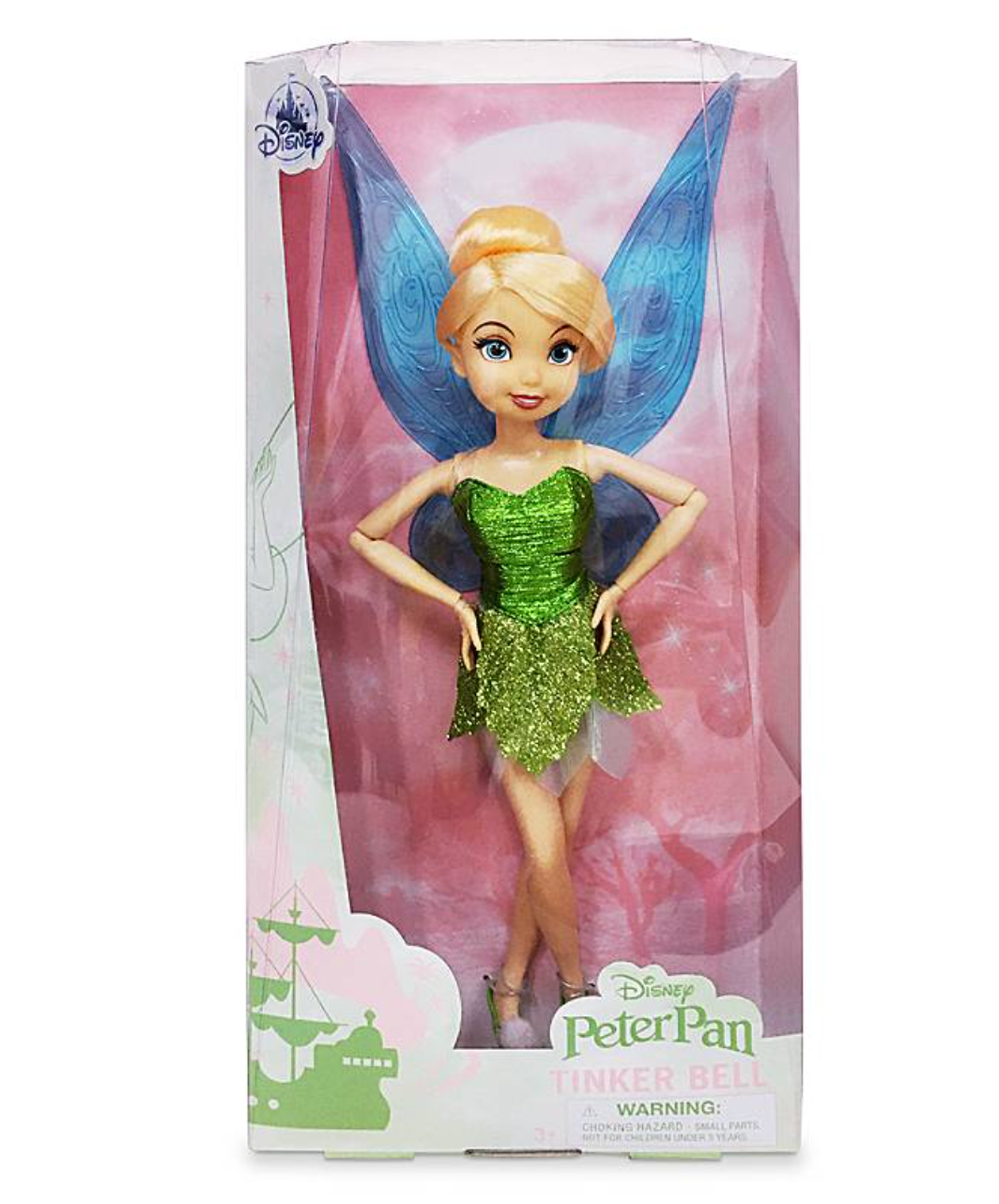 Disney Store Tinker Bell Classic Doll from Peter Pan New with Box