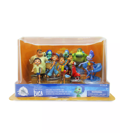 Disney Pixar Luca Deluxe Figurine Play Set New with Box