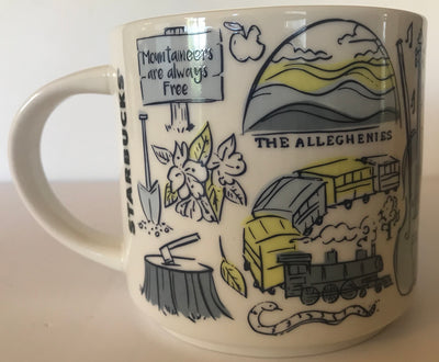 Starbucks Been There Series Collection West Virginia Coffee Mug New With Box