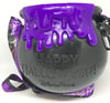 Disney Parks Halloween Purple Apple Poisoned Cauldron Light Up Bucket New