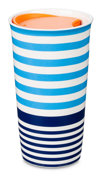 Disney Parks Mickey Mouse Ceramic Coffee Travel Tumbler New