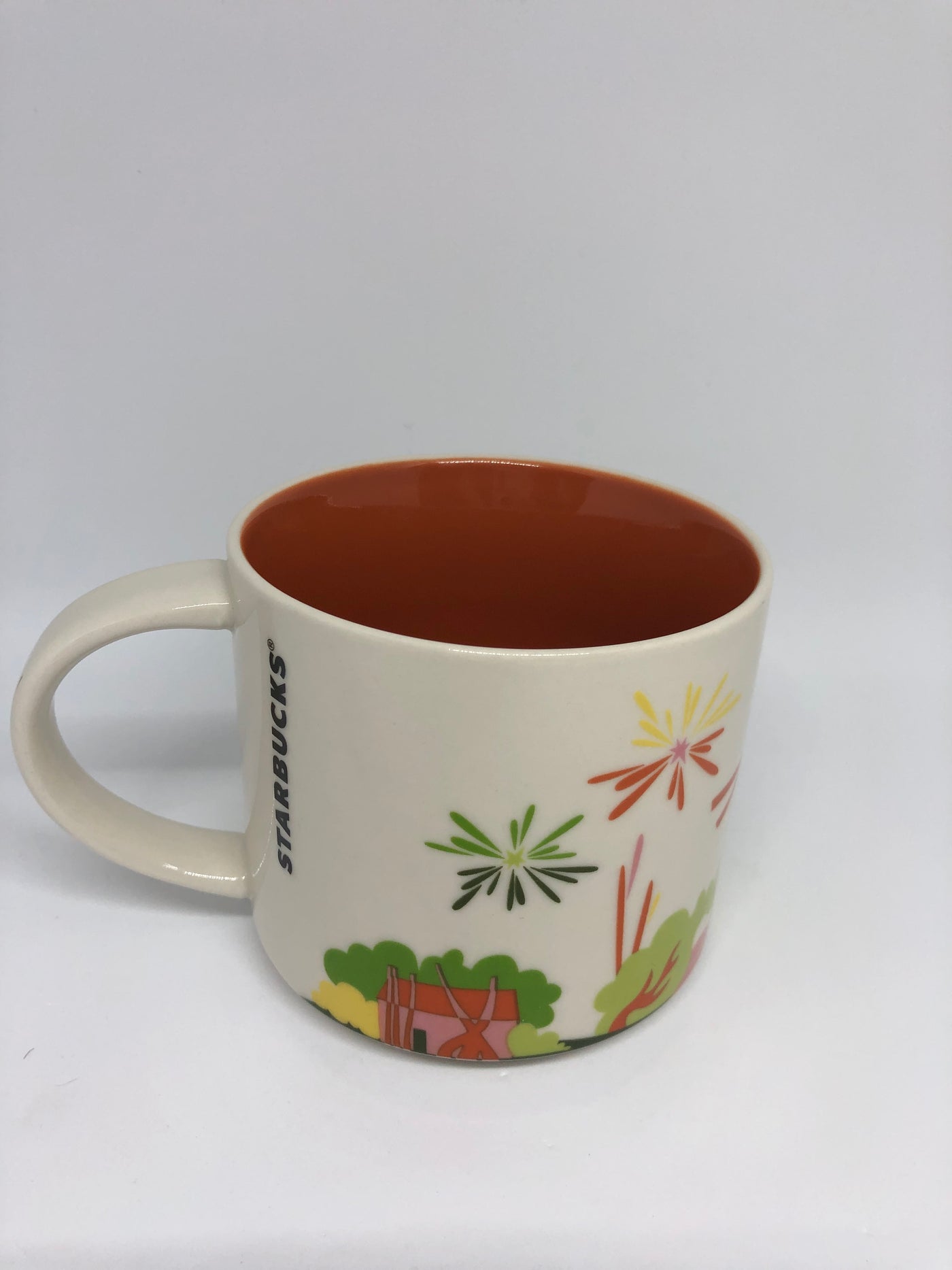 Starbucks You Are Here Collection Tainan Ceramic Coffee Mug New with Box