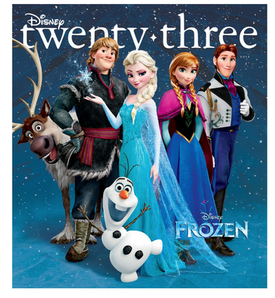 Disney D23 Exclusive Twenty-Three Publication Fall 2013 Frozen New Sealed
