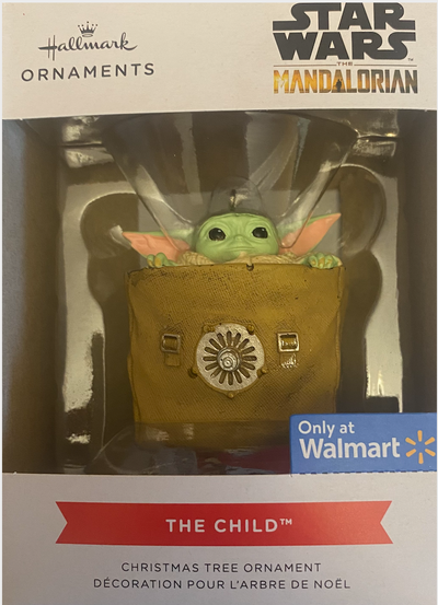 Hallmark Disney Star Wars Mandalorian The Child Christmas Ornament New with Box
