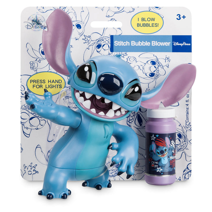 スティッチ ブロウライト Disney Parks Stitch Light-Up Bubble Blower New with Box – I Love