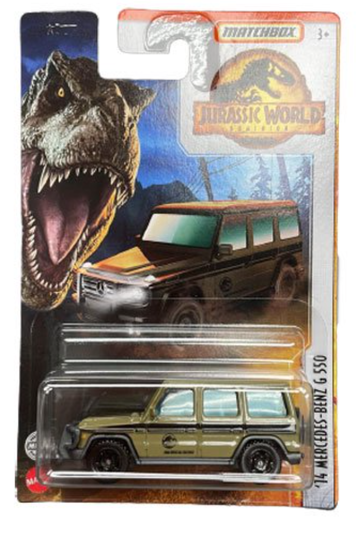 Jurassic World '14 Mercedes Benz G 550 Vehicles Die-cast Toy New With Box