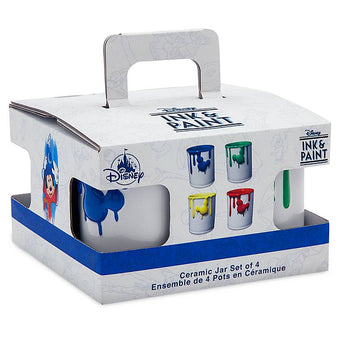 Disney Ink & Paint Paint Ceramic Jar Set New with Box