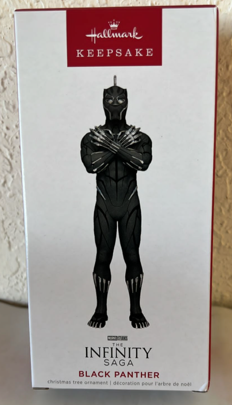 Hallmark 2022 Marvel Black Panther Christmas Ornament New With Box