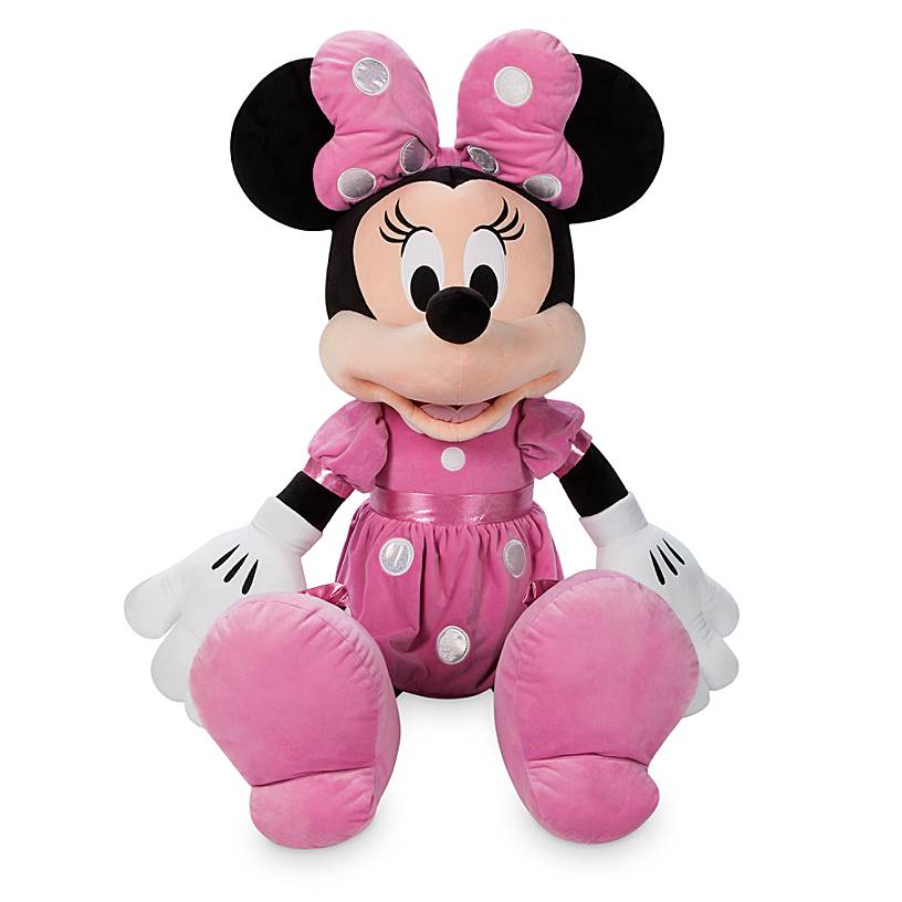 Disney Store Pink Minnie Mouse Plush Jumbo 47 inc New with Tags