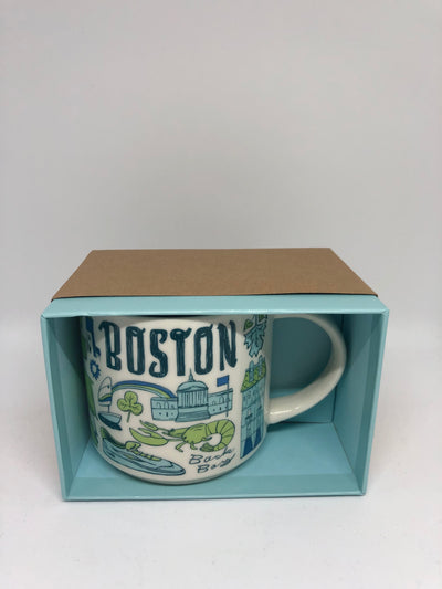Starbucks Been There Series Collection Boston Coffee Mug New With Box