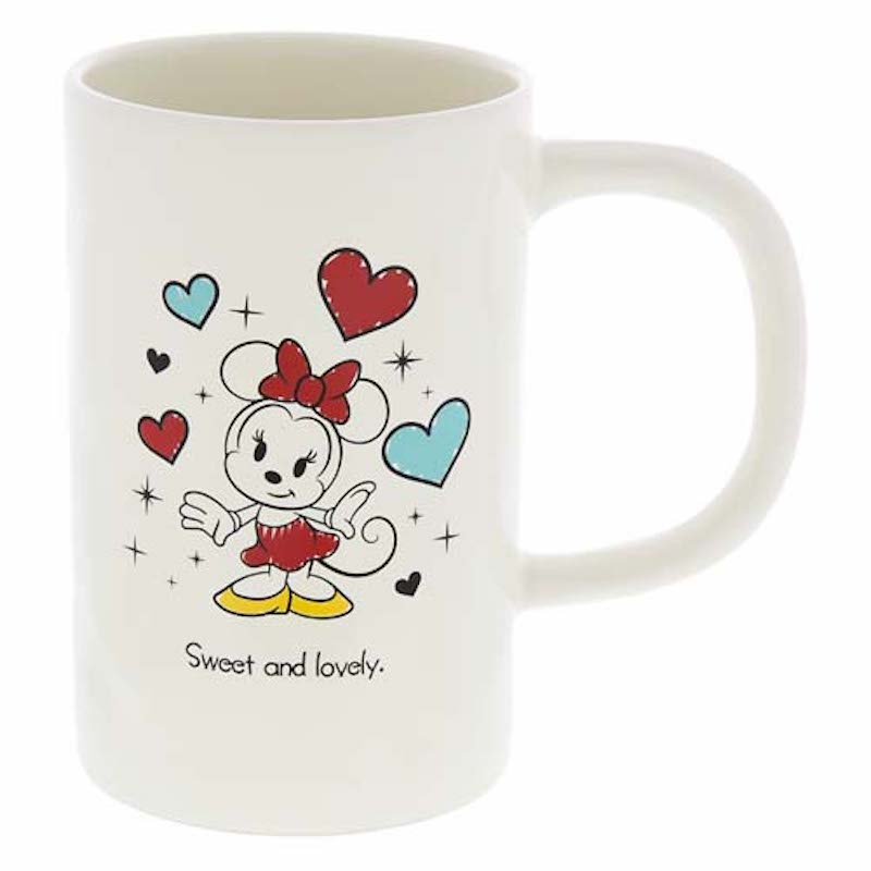 Disney Parks Minnie Mouse Sweet and Lovely 10oz Coffee Mug New