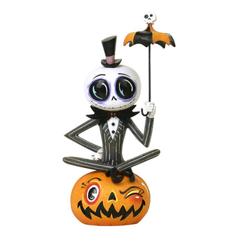 Disney The World of Miss Mindy Halloween Jack Skellington Figurine New with Box