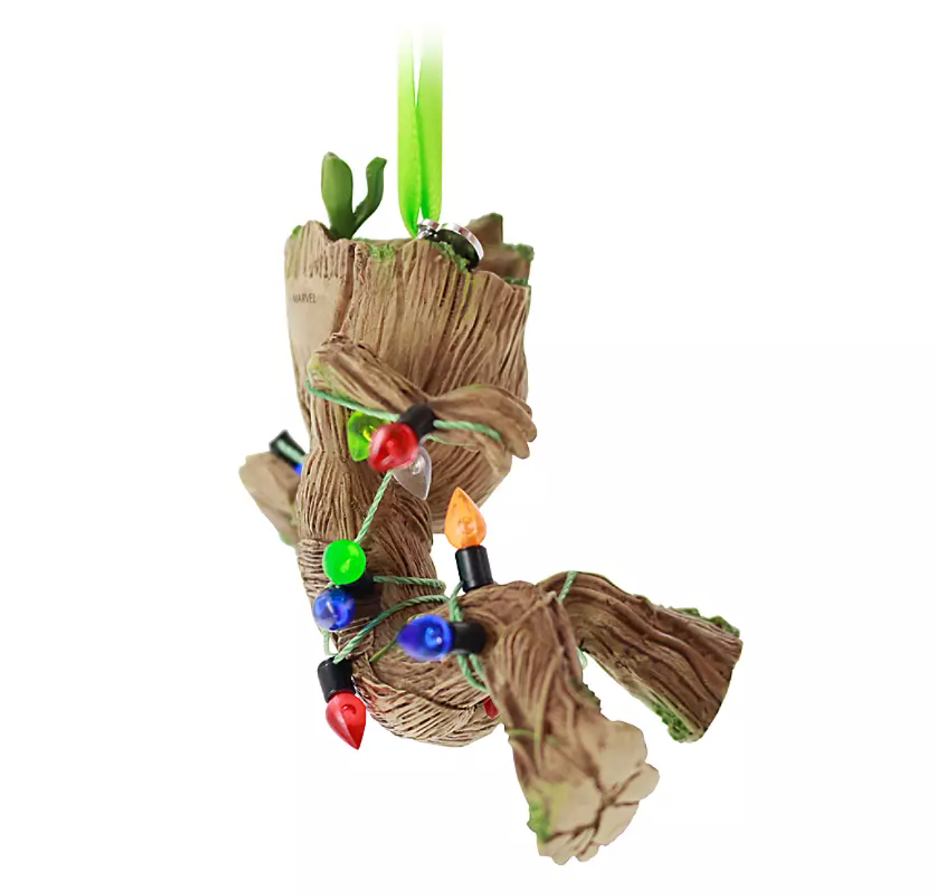 Disney Marvel Groot with Lights Sketchbook Christmas Ornament New with Tag
