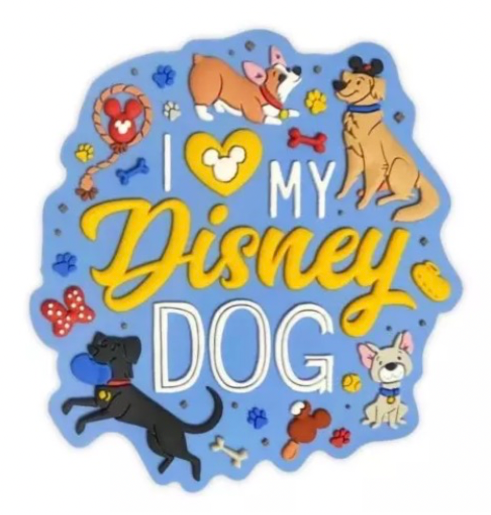 Disney Parks I Love My Disney Dog Magnet New