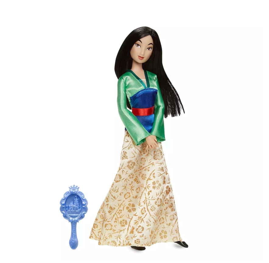 Disney Princess Mulan Classic Doll with Brush New with Box