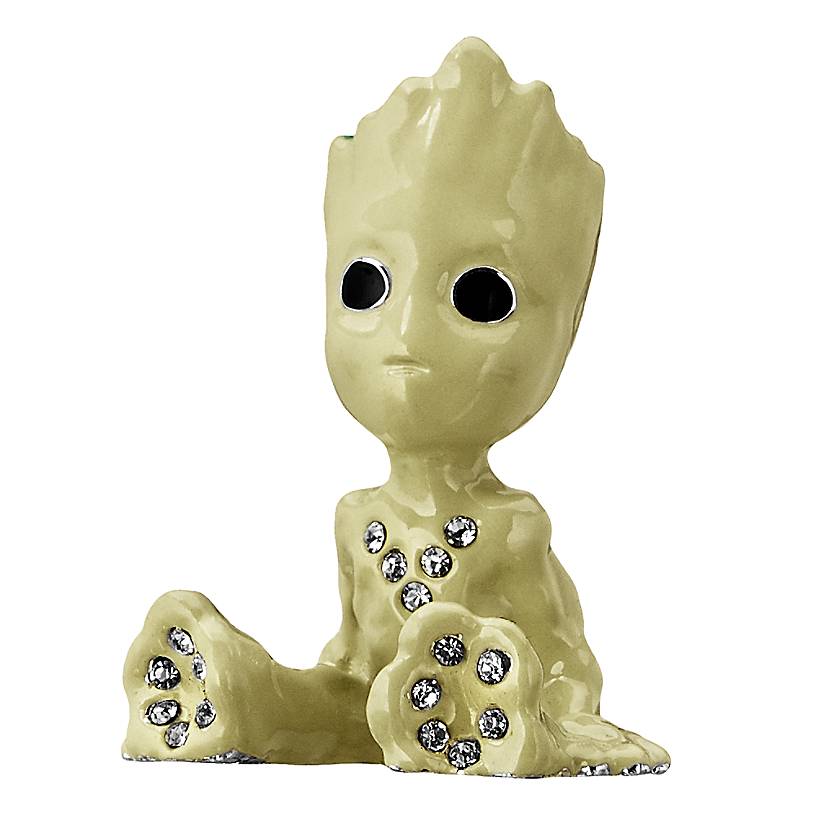 Disney Parks Groot Figurine by Arribas Swarovski Jeweled Mini New with Box